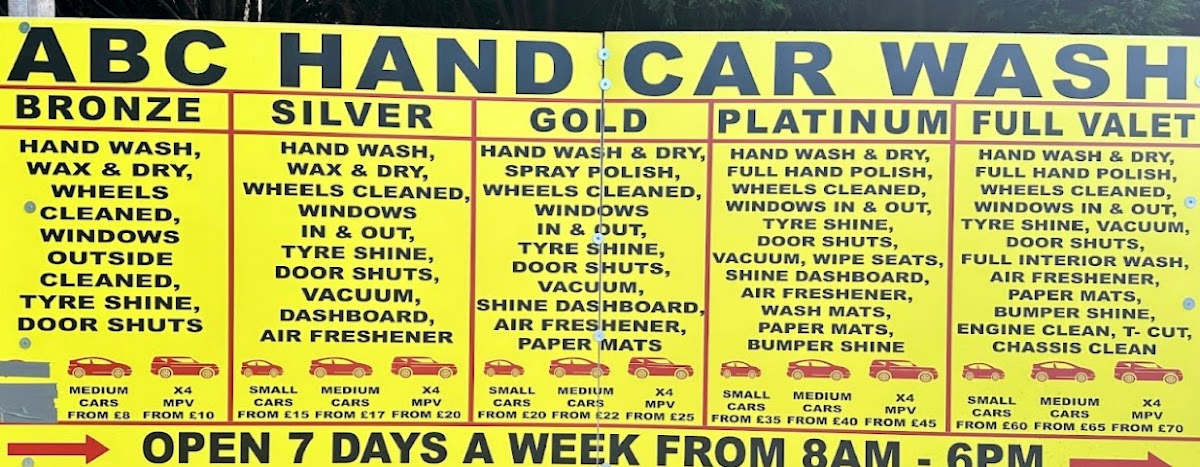 ABC Hand Carwash