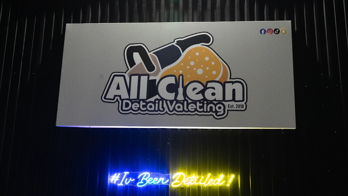Allclean detail valeting