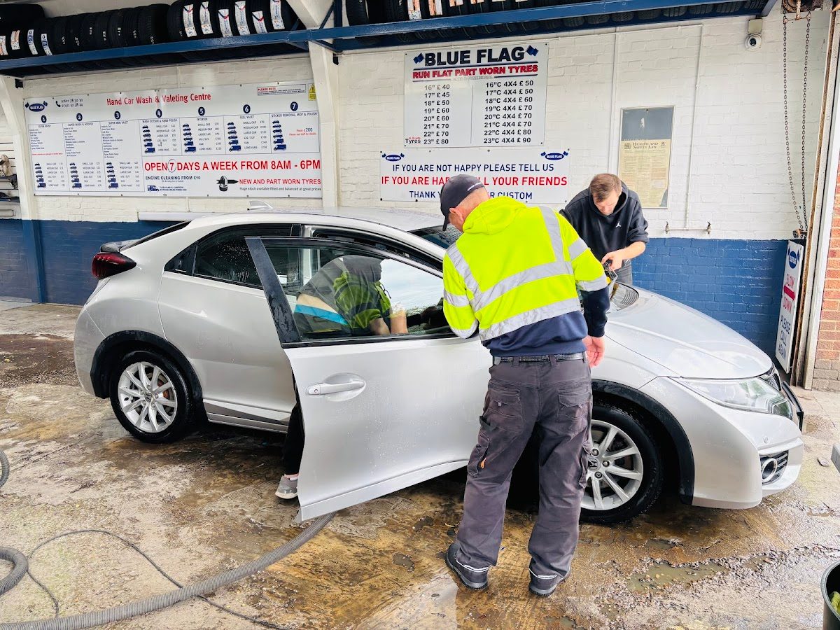 Blue Flag Hand Car Wash