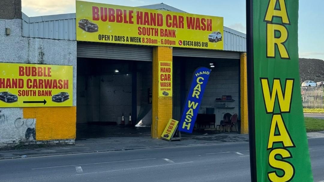 Bubble Hand Car wash