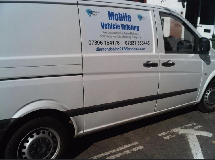 Diamondshine mobile vehicle valeting