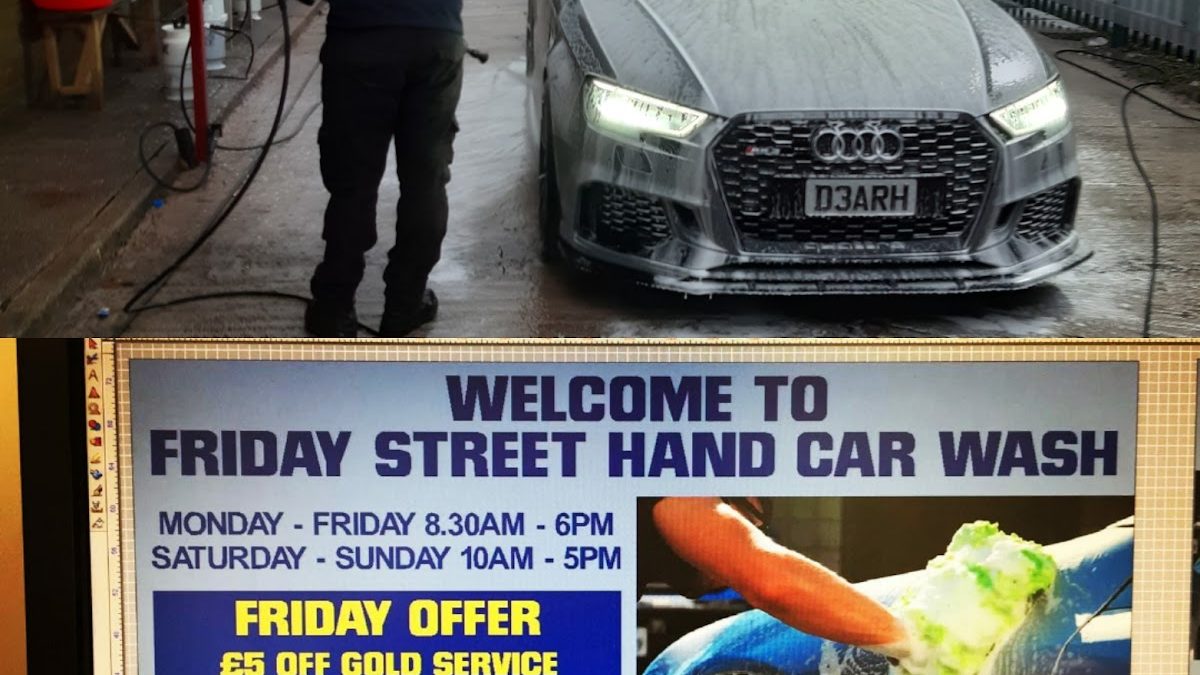 Friday street hand car wash chorley