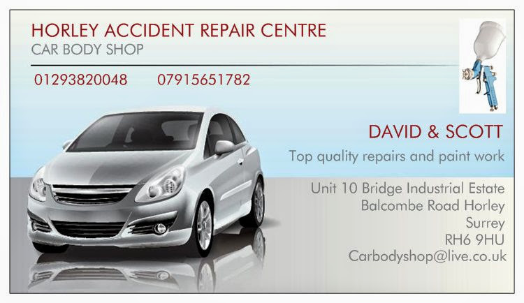 Horley accident repair centre