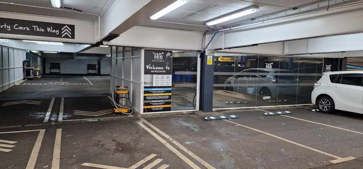 ICC Inter Car Cleaning Metrocentre Blue Car Park
