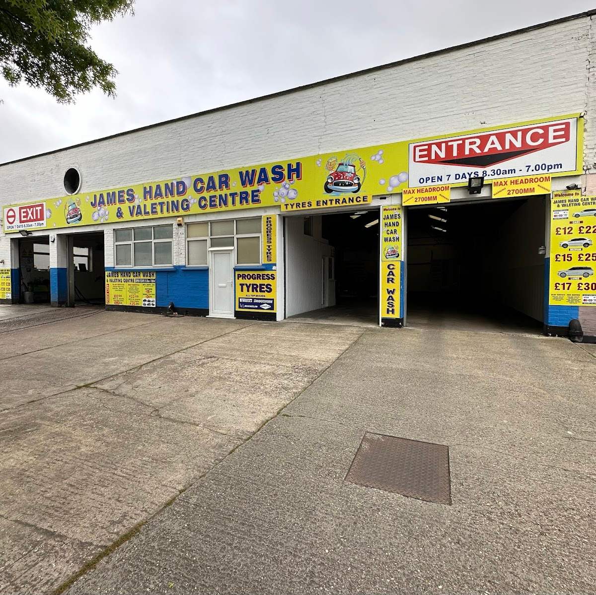 James Hand Car Wash Progress Rd.