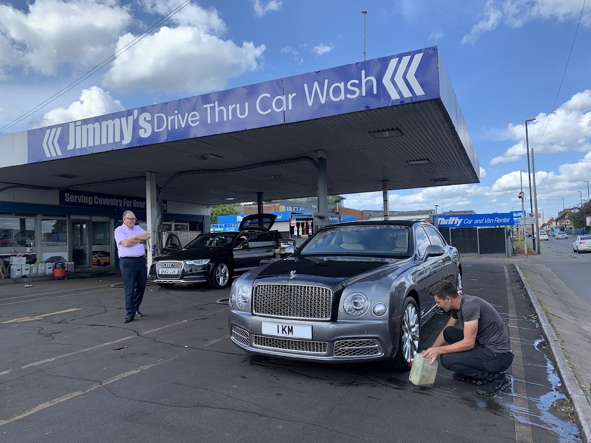 Jimmy's drive thru Car Wash