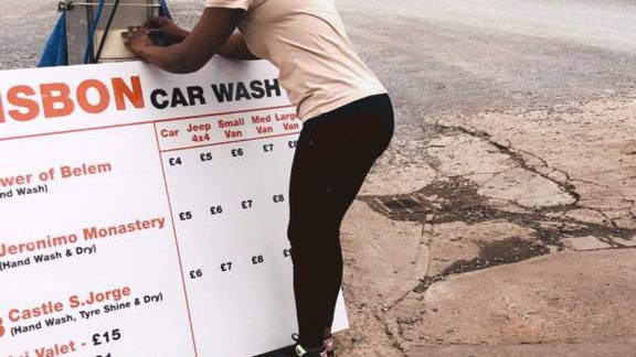 Lisbon car wash/valeting