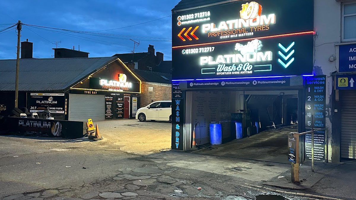 Platinum Tyres Doncaster + 24/7 Mobile Tyres!