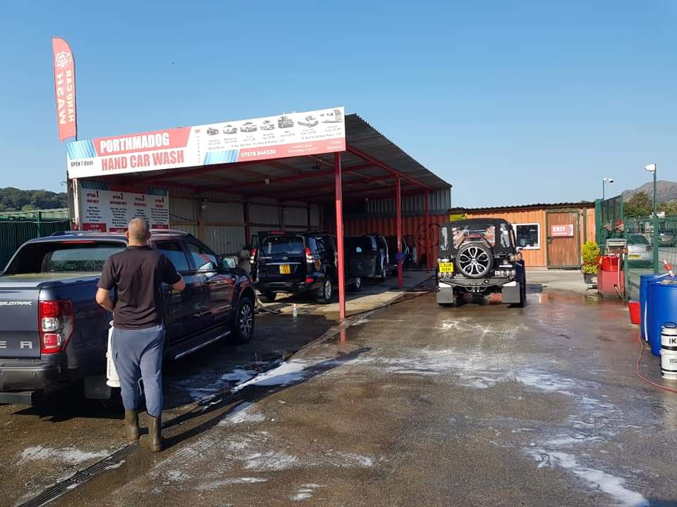 Porthmadog hand car wash