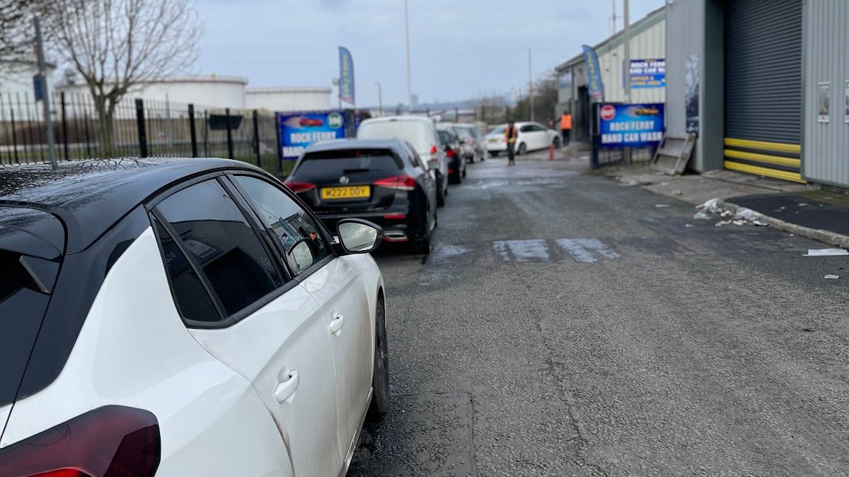Rock ferry hand car wash